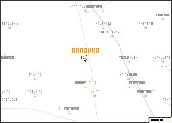 map of Annovka