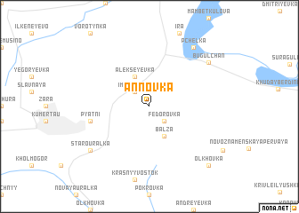 map of Annovka