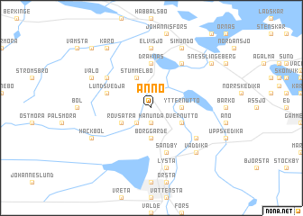 map of Annö