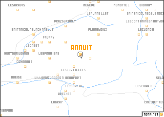 map of Annuit