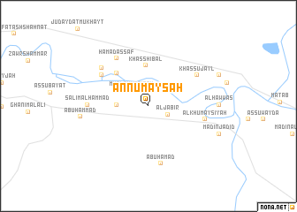 map of An Numaysah