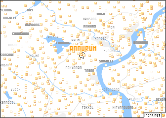 map of Annŭrŭm