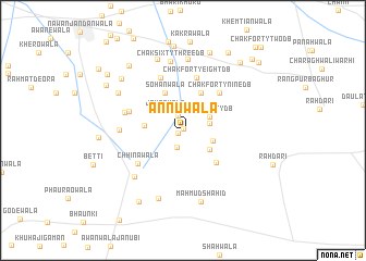 map of Annūwāla