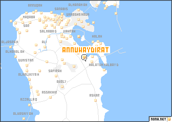 map of An Nuwaydirāt