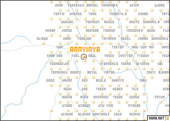 map of Annyinya