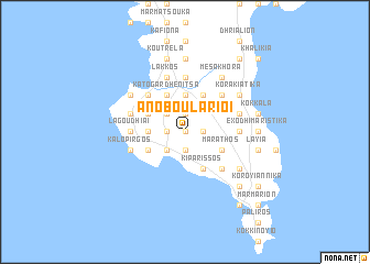 map of Áno Boularioí