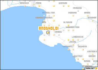 map of Áno Dholoí