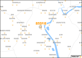 map of Anofia