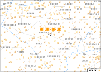 map of Anohadpur