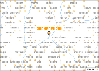 map of Anohenekrom