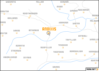 map of Ánoixis