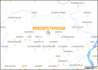 map of Áno Konstandiniá