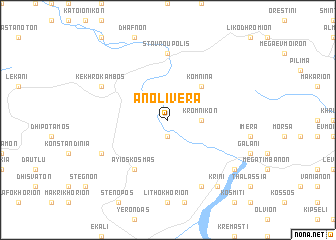 map of Áno Liverá