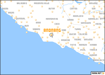 map of Anonang