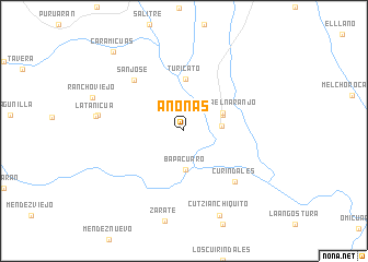 map of Anonas