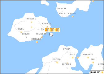 map of Anonhô