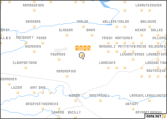 map of Anor