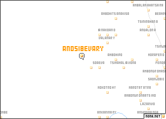 map of Anosibevary