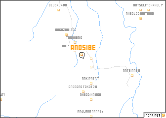 map of Anosibe