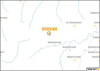 map of Anosibe