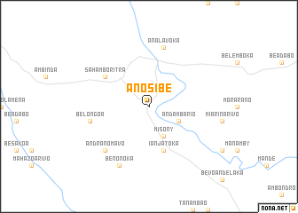 map of Anosibe