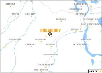 map of Anosikary