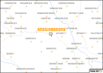 map of Anosimborona