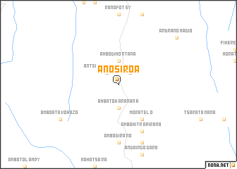 map of Anosiroa