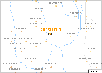 map of Anositelo