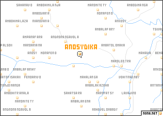 map of Anosy-Dika