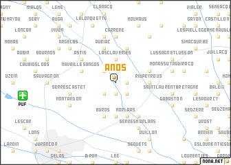 map of Anos