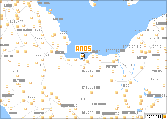 map of Anos