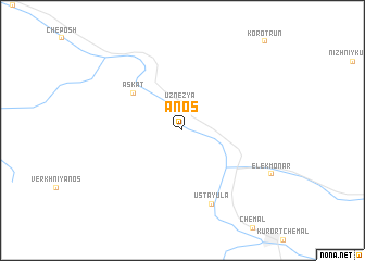 map of Anos