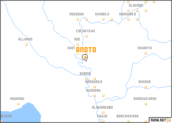map of Anoto