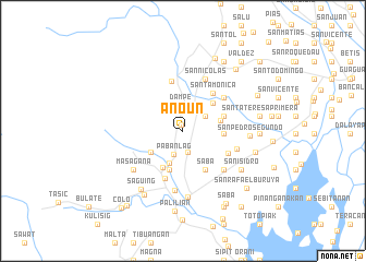 map of Anoun