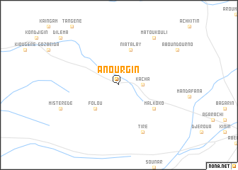 map of Anourgin