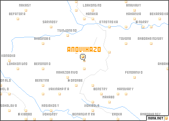 map of Anovihazo