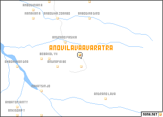 map of Anovilava Avaratra