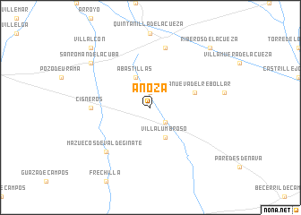 map of Añoza