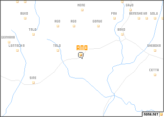 map of Āno