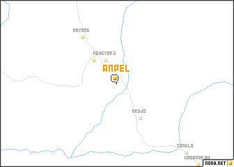 map of Anpel