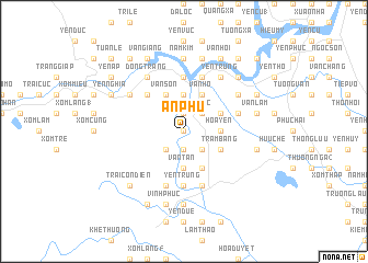 map of Ân Phú