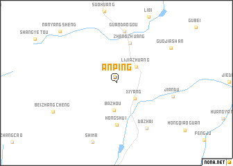 map of Anping