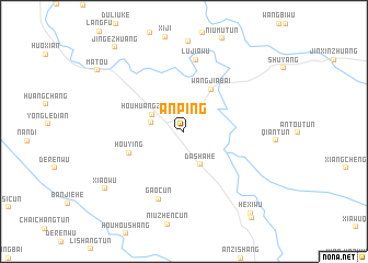 map of Anping