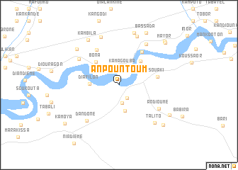 map of Anpountoum