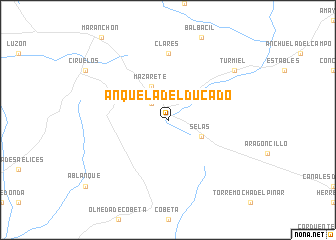 map of Anquela del Ducado