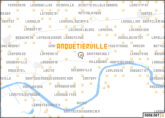 map of Anquetierville