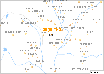 map of Anquicha