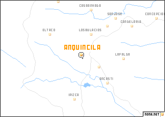 map of Anquincila