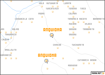 map of Anquioma